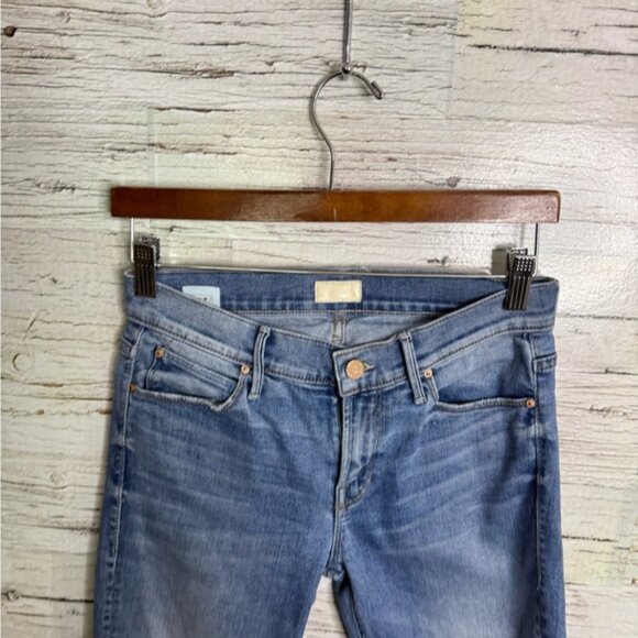 MOTHER Boot Cut Jeans - Light Blue - Picture 4 of 10
